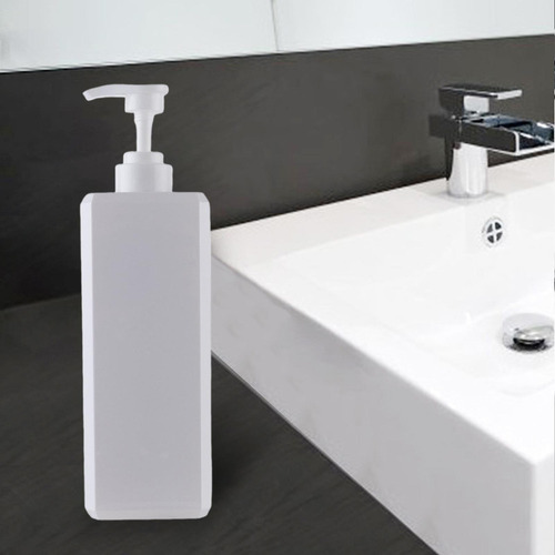 Frasco De Loção Com Dispensador De Sabonete 1000ml Branco