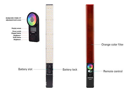 Luz De Video Led Yongnuo Yn360 Iii Rgb 5600k
