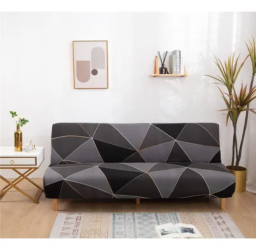 Funda De Sofá Cama Cornasee Elástica 180-210 Cm Color N