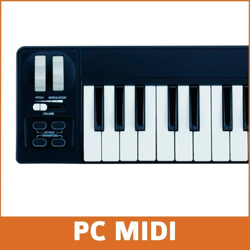 Teclado Controlador Midiplus Akm320 Midi Usb 32 Teclas