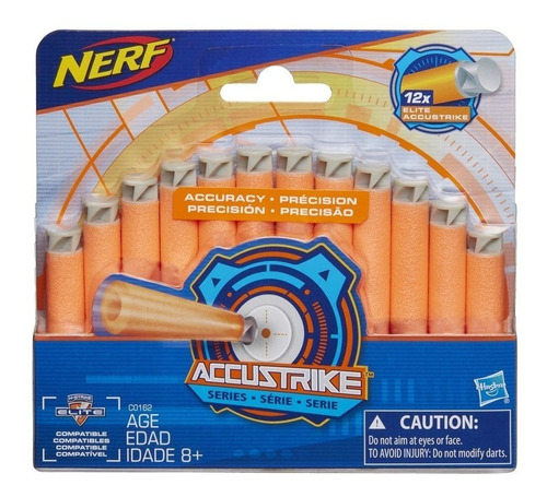 Dardos Nerf Repuestos Accustrike Elite X 12 Unidades