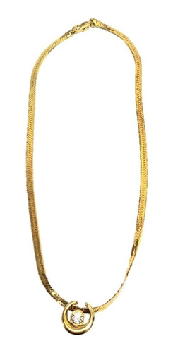 Collar Tipo Cadena Enchapada Oro Cod.3c