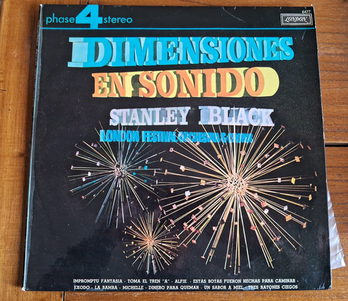 Stanley Black*  Vinilo: Dimensiones En Sonido* Como Nuevo*