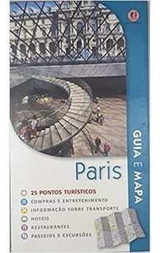 Livro Guia E Mapa - Paris - Ciranda Cultural [2007]