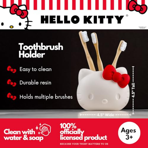 Soporte Para Cepillos De Dientes Coleccionables Hello Kitty