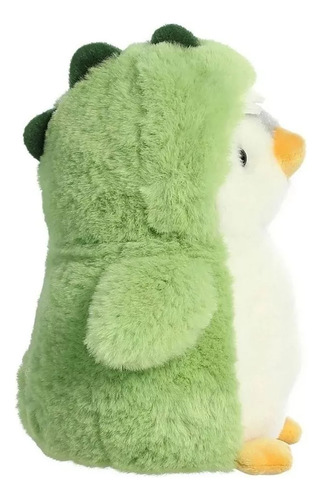 Transformado En Un Dinosaurio Verde Pingüino B