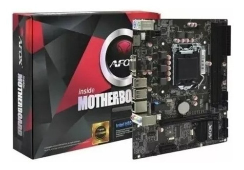 Placa Mae Motherboard Afox Ih55-ma6 Socket Lga 1156 Vga Ddr3