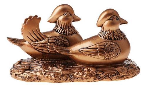 I China Feng Shui Un Par De Patos Mandarines Encanto De