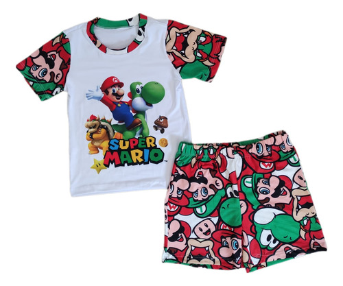 Pijama Niño Super Mario Bros.