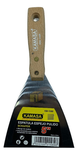 Espatula De Acero Flexible 5 Kamasa