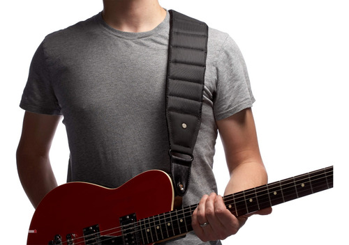 Mono Betty Long / Short Correa Acolchada Para Bajo Guitarra Color Ash