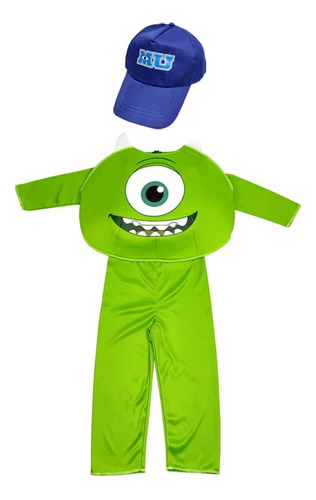 Disfraz De Wazowski Para Cosplay De Monsters, Anime, Mike Un