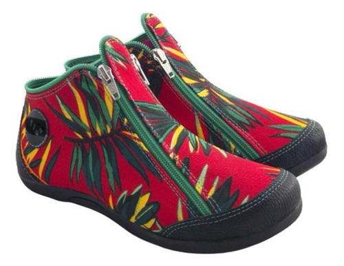 Calzado Botita De Cierre Diseño Original Zapatillas Envio