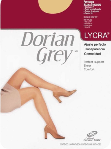 6 Pantimedias Dorian Grey Muchos Colores Y Tallas!