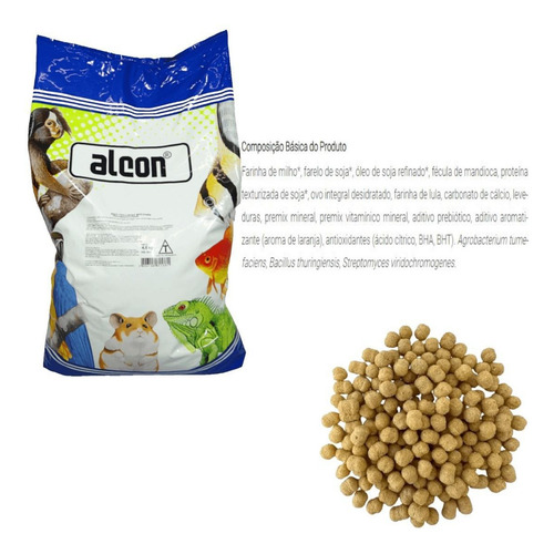 Alcon Psita Small Bits Criador 4,5 Kg Kit Com 2