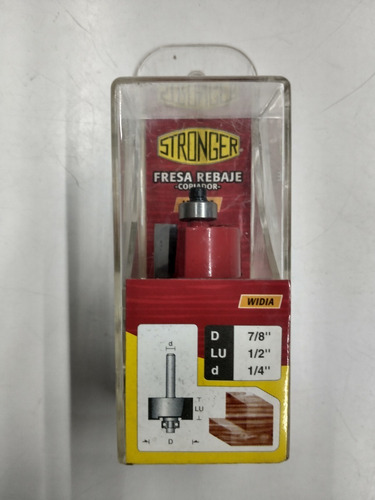Fresa Router Stronger 7/8 P/rebaje Copiador 155222