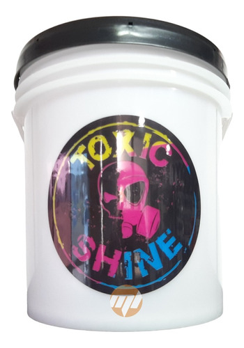 Balde Para Lavado 10l Con Tapa Toxic Shine