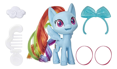 Figura De Poni My Little Pony Rainbow Dash Potion De 3 Pulga