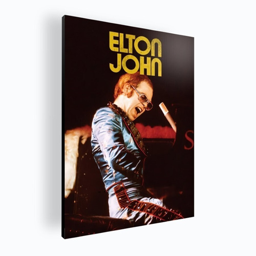 Cuadro Diseño Mural Poster Elton John 60x84 Mdf