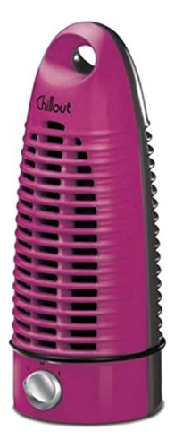 Kaz Chillout Mini Tower - Ventilador, Color Rosa Y Negro