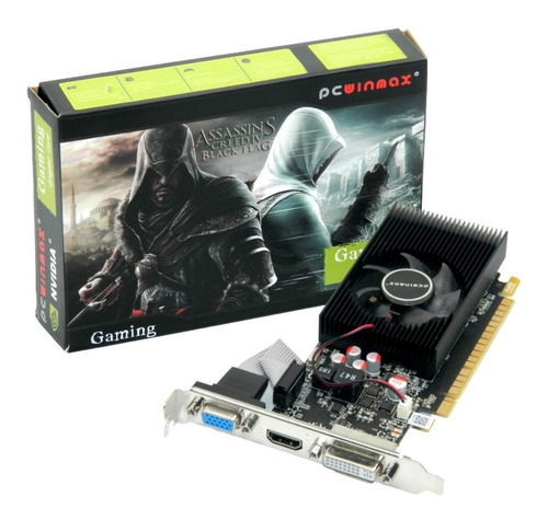 Imagen 1 de 6 de Tarjeta De Video Pci-e Geforce Gt730 4gb Ddr3 Vga Hdmi Dvi