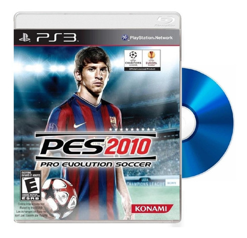 Pes 2010 Pro Evolution Soccer Ps3 Fisico Sellado Nuevos