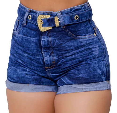 Shorts jeans cheap feminino mercado livre