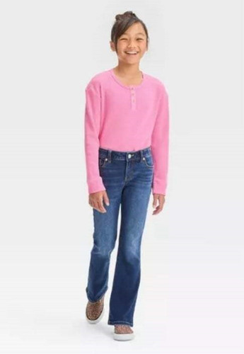 Pantalon Cat & Jack Flare Super Stretch Talla 10 De Niña-c25 (Usado)