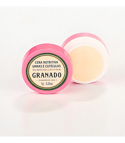 Cera Pink Nutritiva Granado 7g - Hidratação Unhas