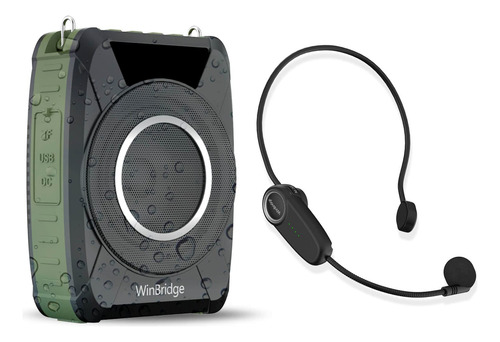 Amplificador De Voz Bluetooth 5.0 Con Microfono Inalambrico,