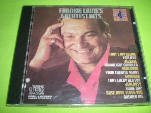 Frankie Laine / Greatest Hits Cd Made In Usa (28)