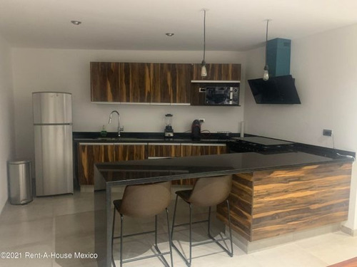Imagen 7 de 14 de Bello Departamento Amueblado Con Excelente Ubicación Jf