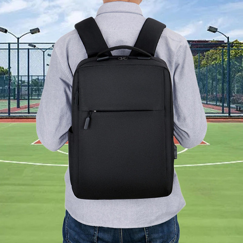 Mochila Para Ordenador Portátil, Mochila De Negocios, Tela