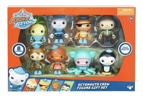 Octonauts Above & Beyond Tripulacion 8 Pack 7cm