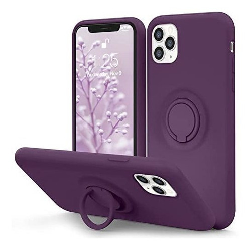 Mocca Para iPhone 11 Pro Case Con Ring Kickstand  2stsy