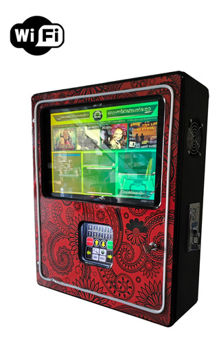 Rockola De Pared Wi-fi Red Rojo