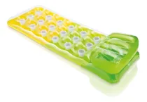 Comprar Colchoneta Inflable Pileta Intex Pocket Con Portavasos Verde