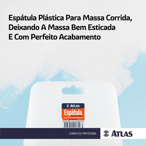 Espátula De Plástico Fácil Manuseio Perfeito Acabamento