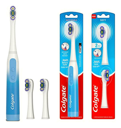 Colgate 360 Recargas Para Cepillo De Dientes Y Punta De Hilo