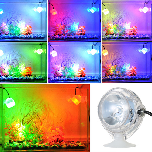 .1 Foco De Luz For Acuario, Sumergible, Impermeable