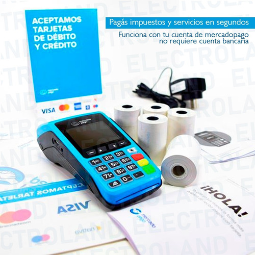 Mercado Pago Point Plus Wifi Lector De Tarjetas Inalambrico