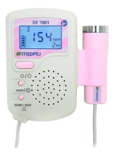 Detector Fetal Sonar Df 7001 D A Prova D'agua Medpej