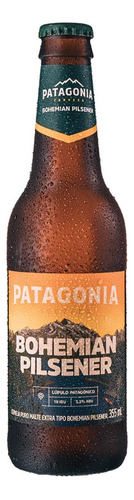 Cerveja Patagonia Bohemian Pilsener 355ml Com 12 Unidades