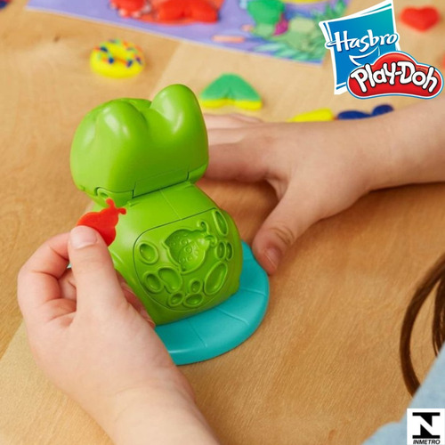 Play Doh Massinha Sapo Frog Um Dia Na Lagoa Hasbro Original