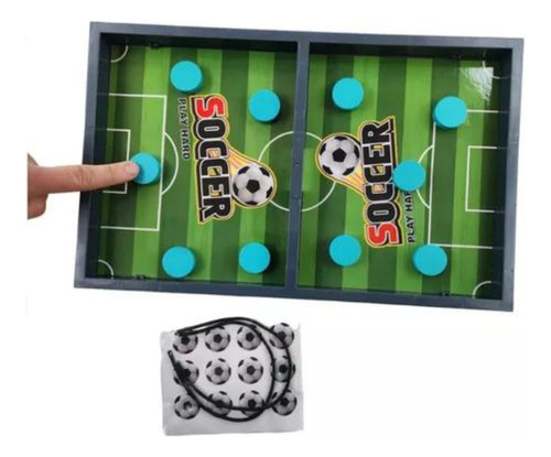 Juego De Mesa Fast Hockey Futbol Plástico