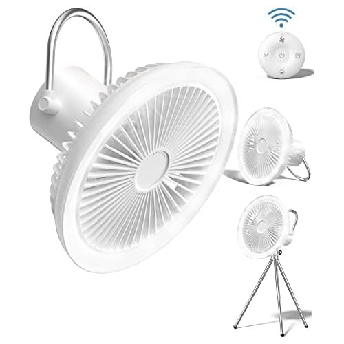 Battery Operated Fan For Camping, 10000mah 8 Inch Desk ...