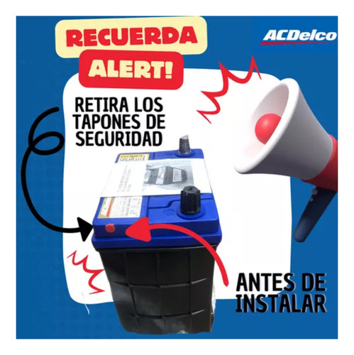 Batería Acdelco Chevrolet Tracker 1999 - 2008