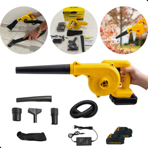 Bomder Bom-9709 Soprador De Folhas Com 2 Bateria 21v Aspirad