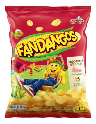 Salgadinho Fandangos Sabor Presunto 37 Gramas Unidade