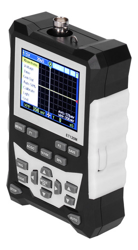 Osciloscópio Portátil Et120m Portátil 120mhz Colorido
